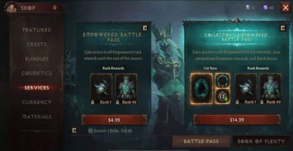 Diablo Immortal: Батл Пасс (БП) — как получить, награды, цена и стоит ли покупать?